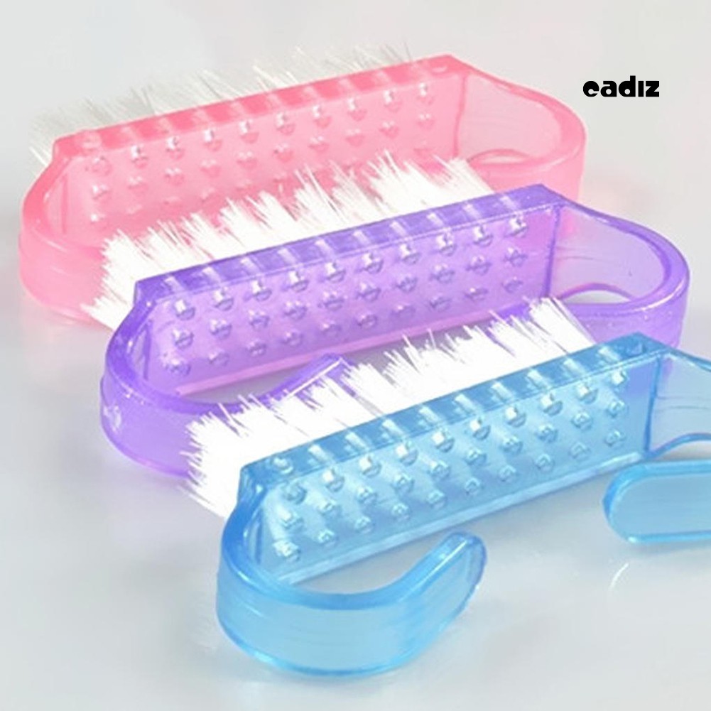 [Hàng mới về] Cọ làm sạch bụi bẩn móng tay nghệ thuật tiện lợi