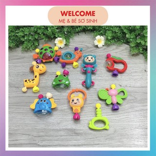 ĐỒ CHƠI XÚC XẮC ⚡️FREESHIP⚡️ Túi Đồ Chơi Xúc Xắc 10 Món Ngộ Nghĩnh Cho Bé