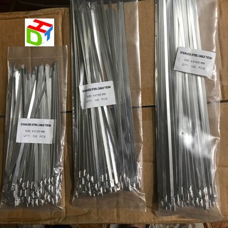 DÂY RÚT INOX NHIỀU KÍCH THƯỚC- 1 BỊCH 100 SỢI