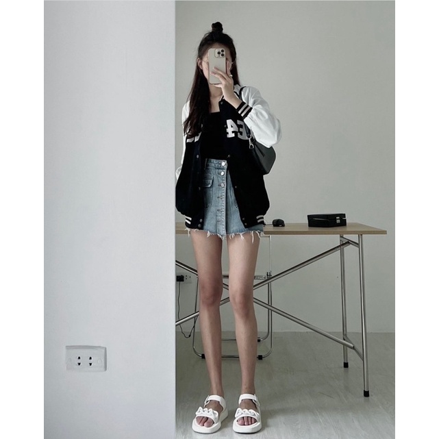 Áo Khoác Bomber Nỉ F426 Form Rộng Unisex, Áo Bomber Nữ Màu Hồng Dễ Thương