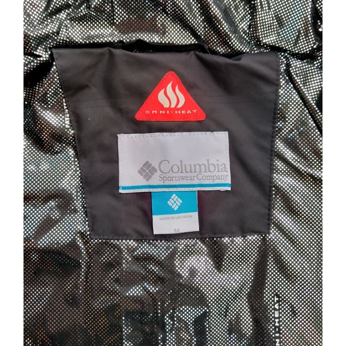 Áo ấm nam Columbia Omni Heat Đen