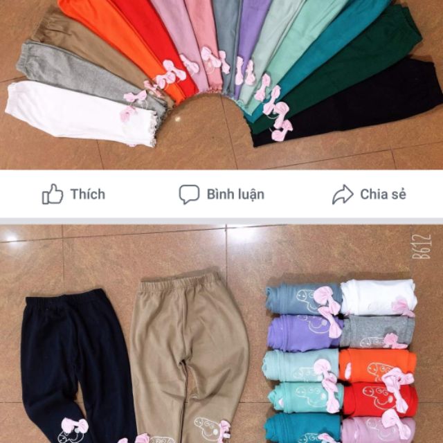 Quần leging bé gái