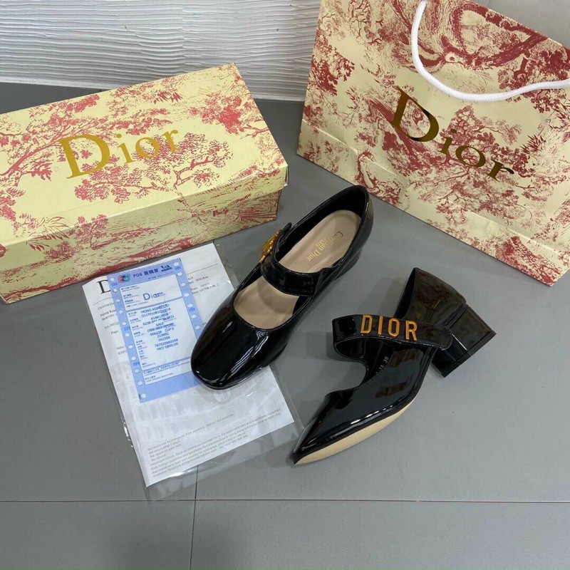 HÀNG FULL BOX CÓ SẴN Giày búp bế gót vuông 5cm