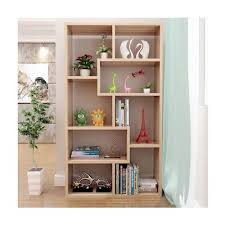 Kệ Tủ Sách Để Sàn Nhiều Ngăn Thiết Kế Chữ U Bằng Gỗ MDF BelleVie Lắp Ghép Ráp Tiện Ích