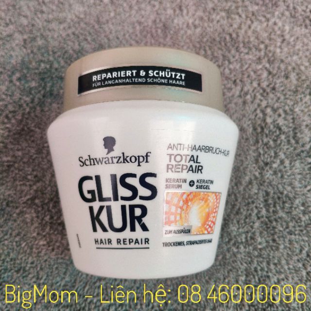 Ủ Tóc Gliss Kur Total Repair 300ml