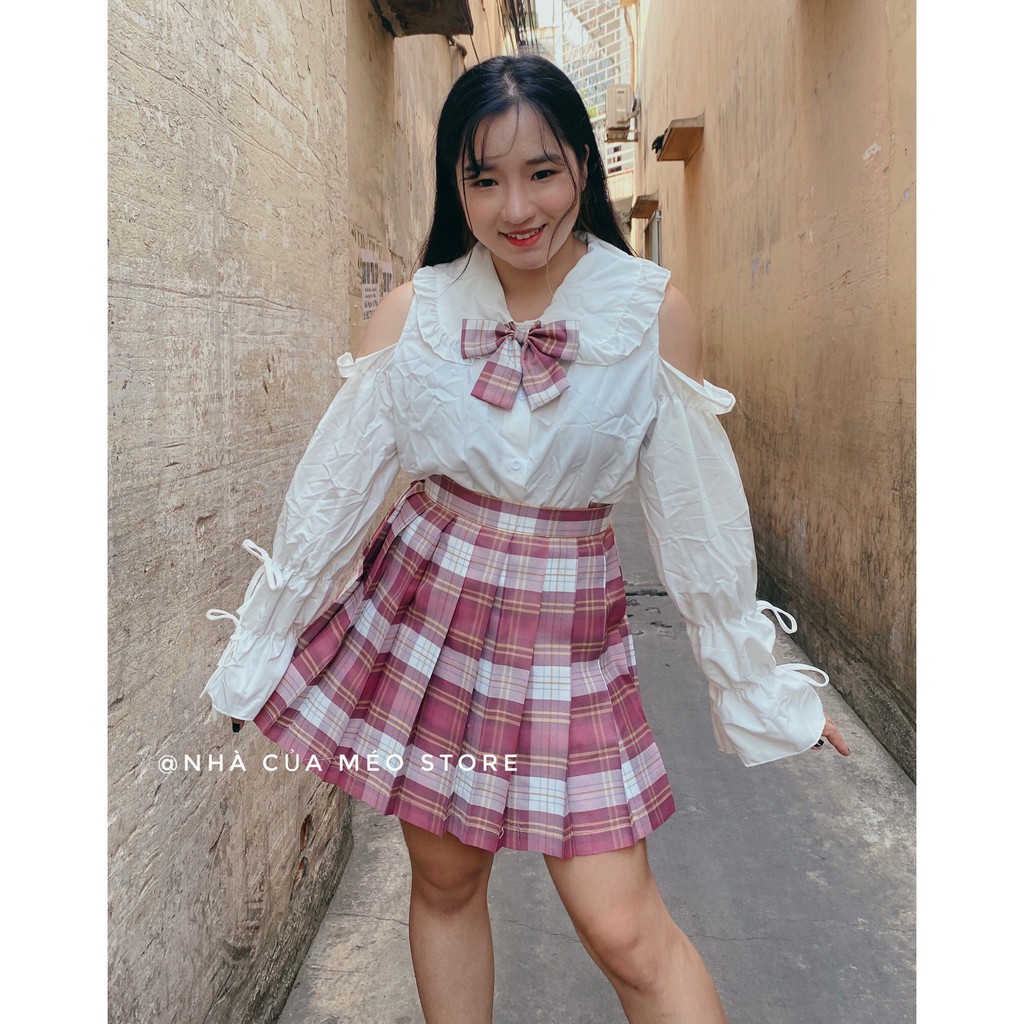 ( Ảnh thật) CHÂN VÁY CARO ULZZANG [ Nhà của méo store ] | BigBuy360 - bigbuy360.vn