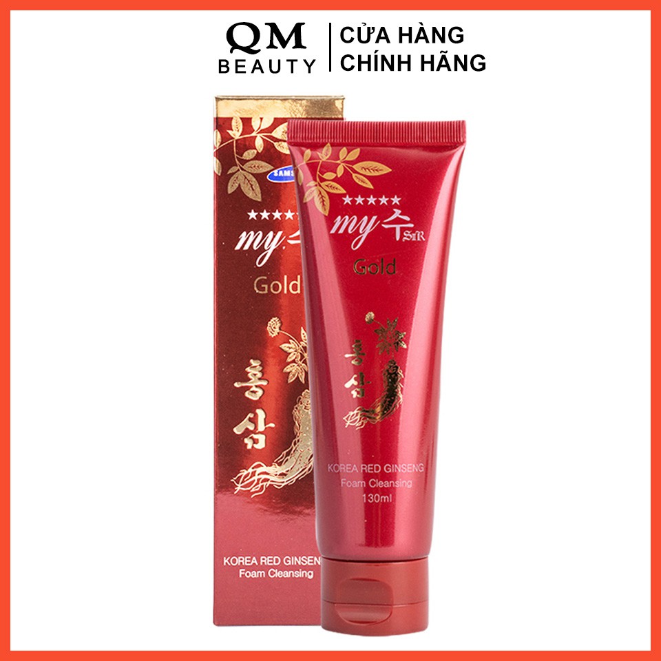 Sữa rửa mặt My Gold Ginseng 130ml chính hãng Hàn Quốc