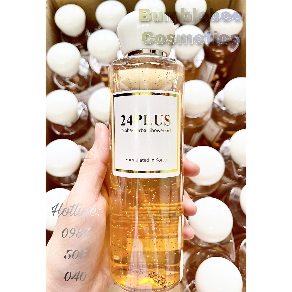 Gel Tắm Dược Liệu Jojoba 24 Plus 250ml