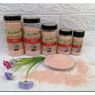 Muối Hồng Himalaya Am Qaisar cao cấp nhập khẩu trực tiếp Pakistan tốt cho sức khỏe 300gr