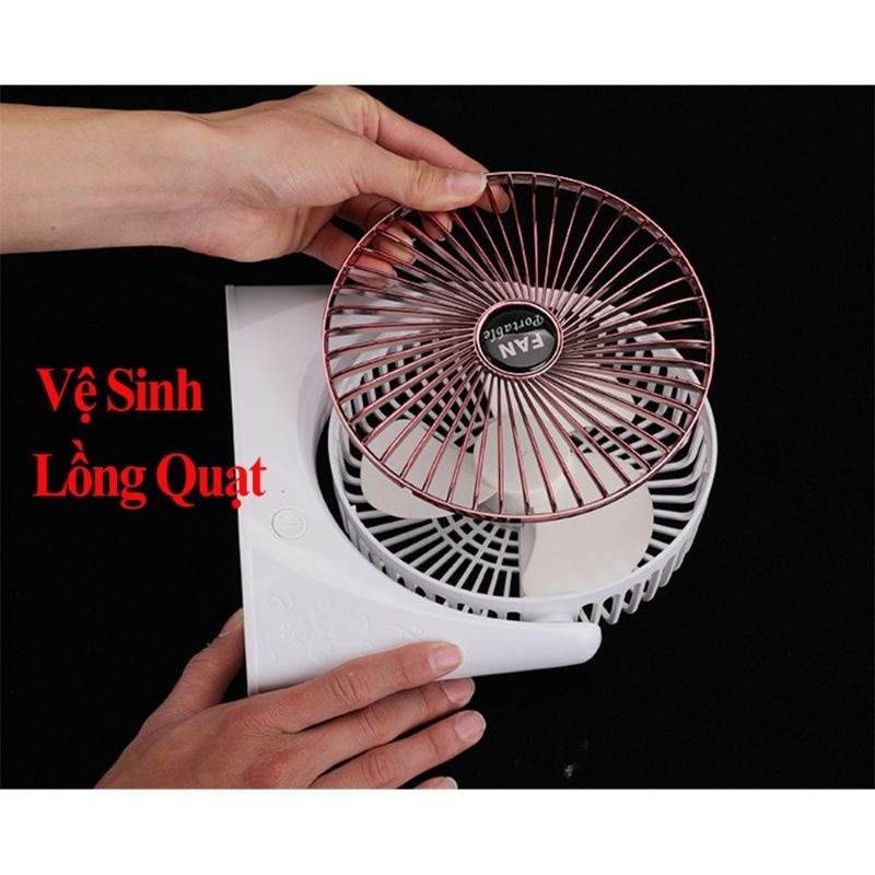 QUẠT SẠC USB CAO CẤP KY-903