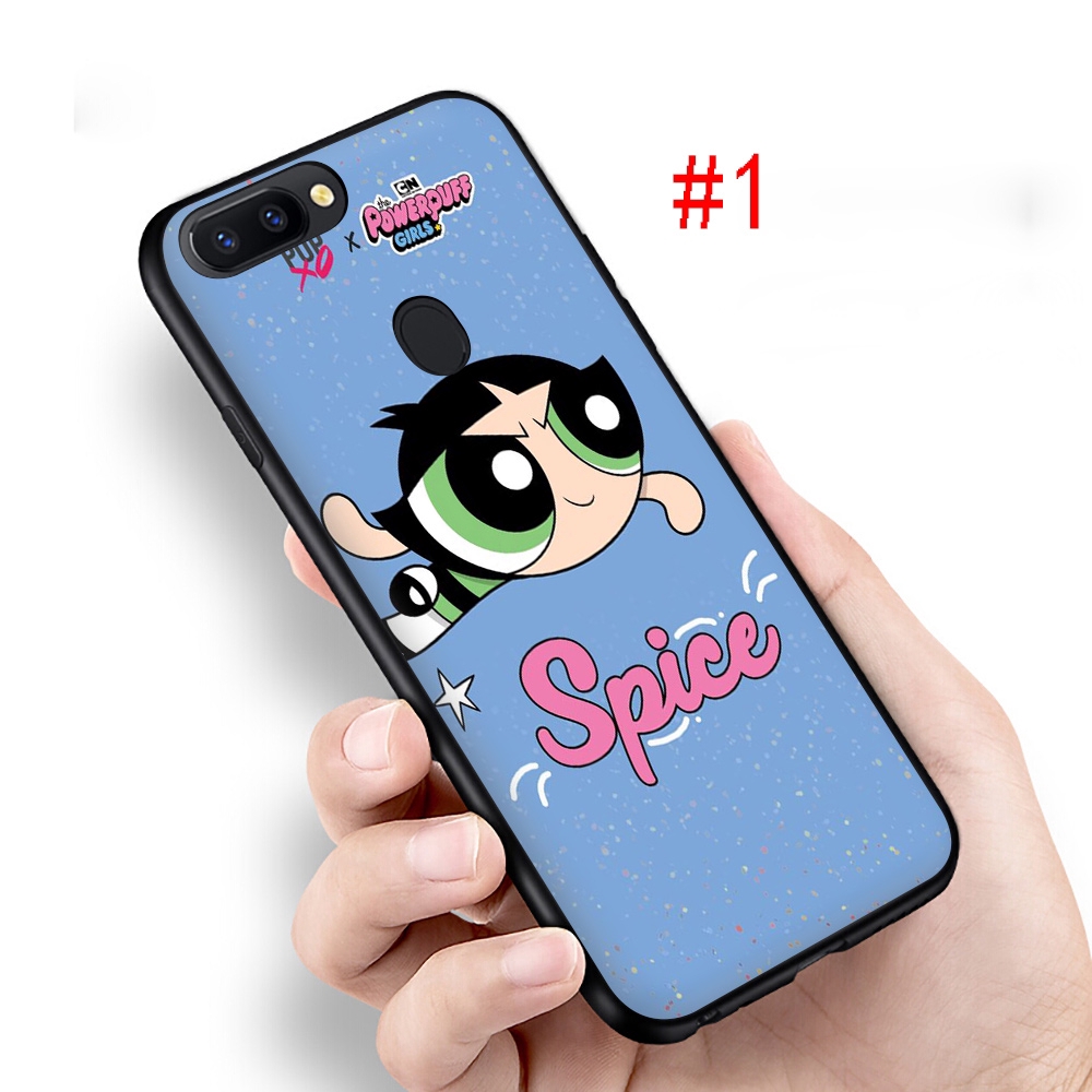 Ốp điện thoại theo kiểu Powerpuff girl cho OPPO A1K K5 A5 A9 2020 RENO 2Z 2F Z 2 10X