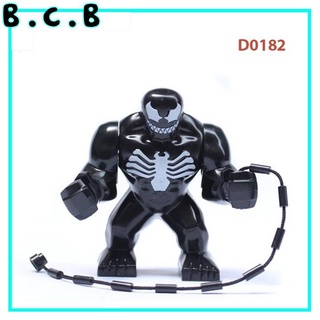 Đồ chơi lắp ráp minifigures và non lego Nhân vật Venom - Super heroes, Iron Man, các nhân vật Marvel Decool 0182