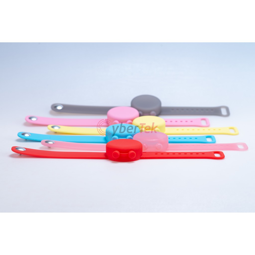 [COMBO HOT] Combo 5 vòng đeo tay silicon chứa Gel vệ sinh diệt khuẩn, ngăn ngừa virus tiện lợi | BigBuy360 - bigbuy360.vn