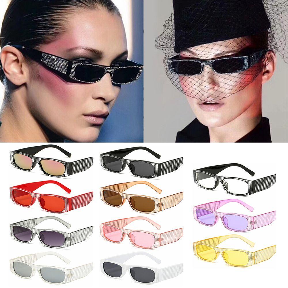 Kính Mát Hình Chữ Nhật Chống Tia UV400 Thời Trang