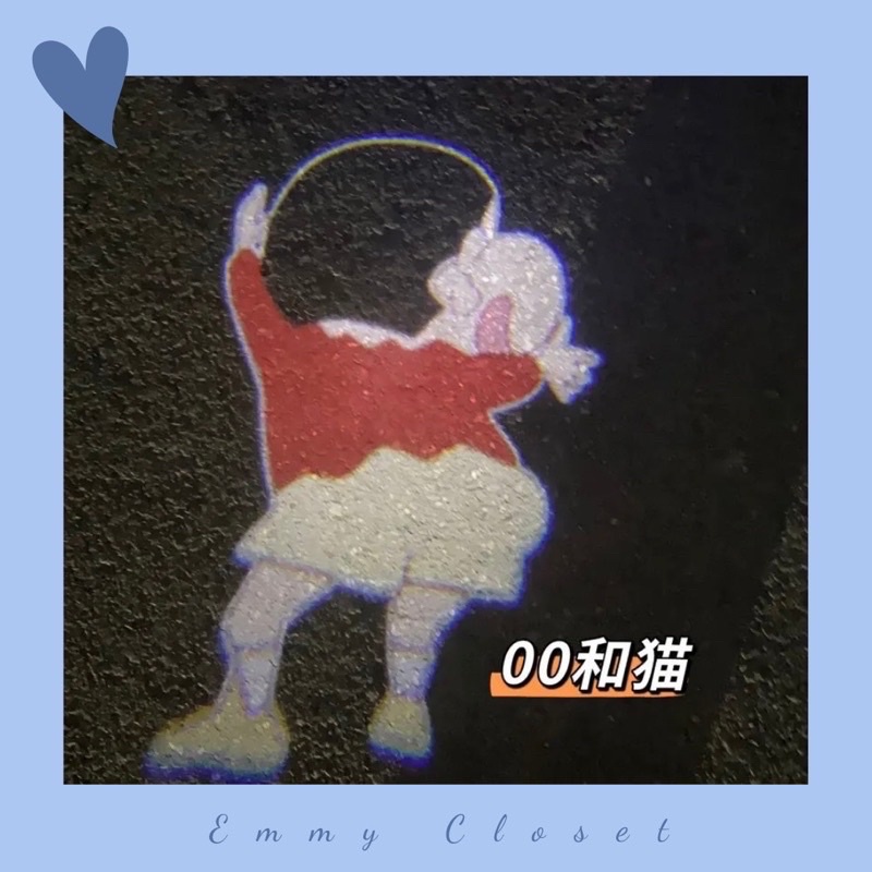 Đèn LED chiếu hình laser động cực nét  nhiều hình không dây gắn mọi loại xe