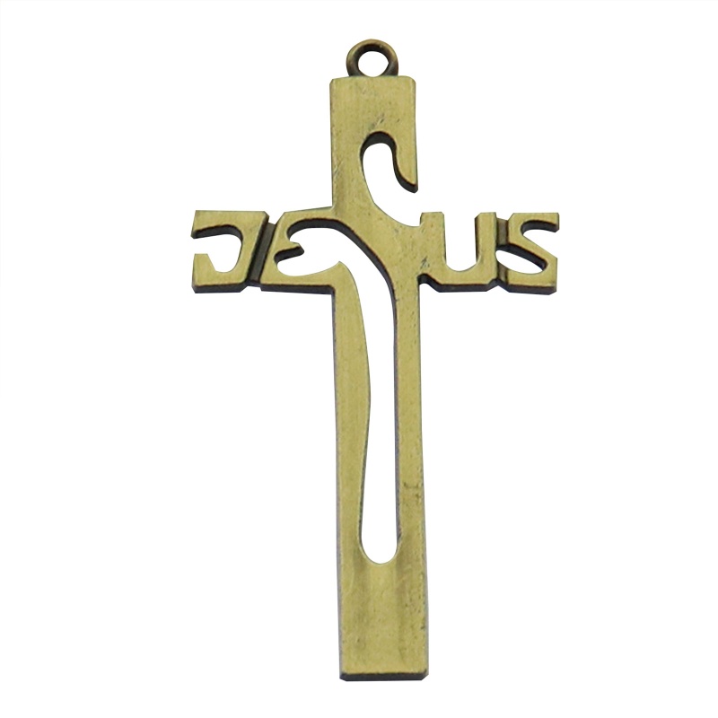 Móc Khóa Hình Thánh Giá Bằng Kim Loại Phong Cách Công Giáo