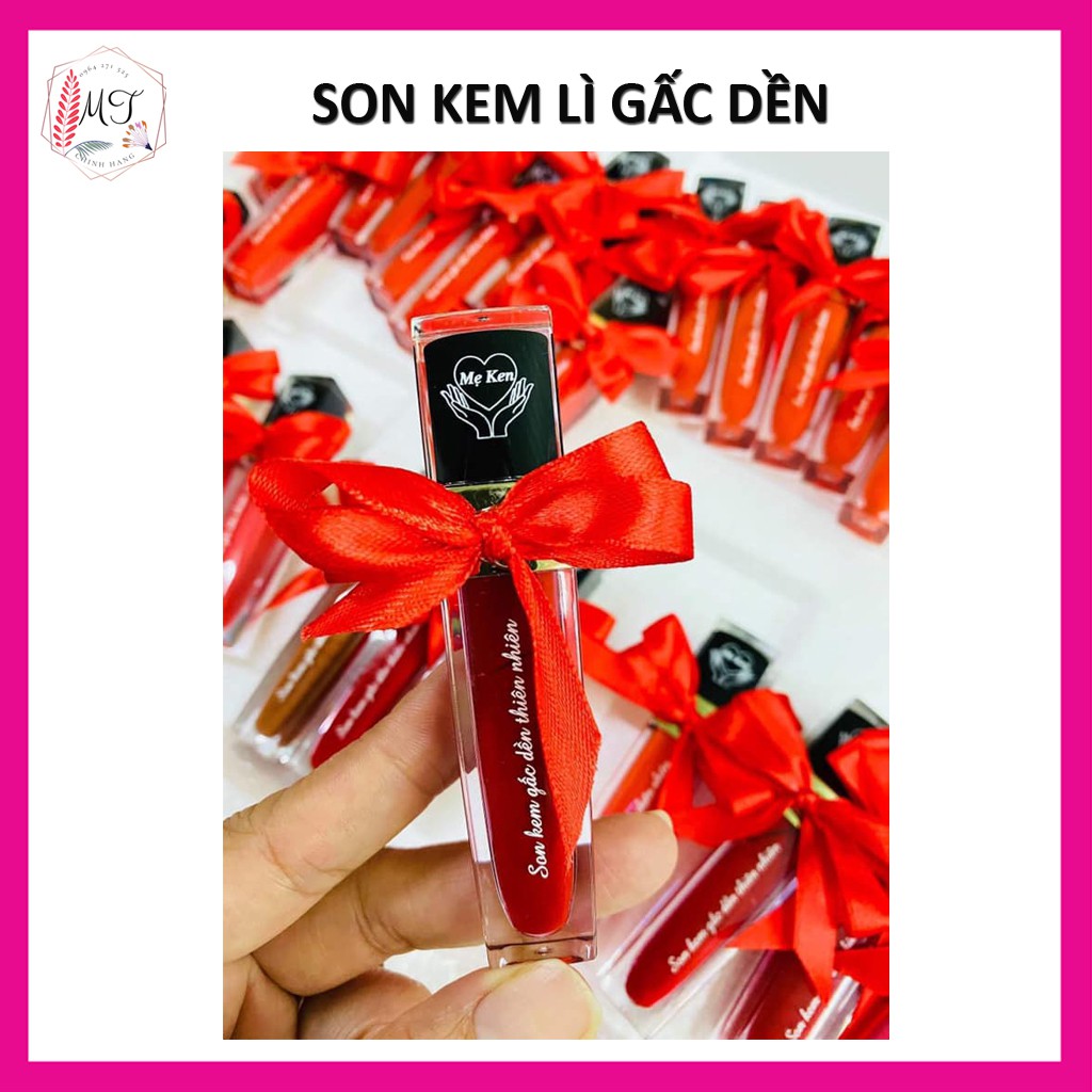 Son Kem Gấc Dền Mẹ Ken - Son Thiên Nhiên An Toàn Cho Bà Bầu, Kháng Nước, Nhiều Dưỡng, Lì Môi Bám Màu Tốt