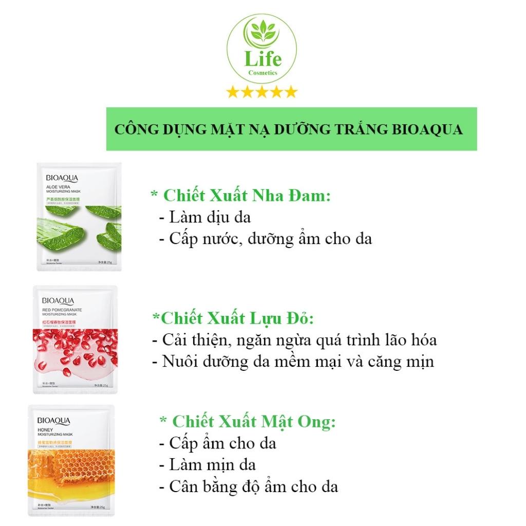Mặt Nạ Giấy Hoa Quả Bioaqua – Mặt Nạ Dưỡng Trắng Dưỡng Trắng Cấp Ẩm Giảm Mụn Mờ Thâm Nội Địa Trung Life Cosmetics | BigBuy360 - bigbuy360.vn