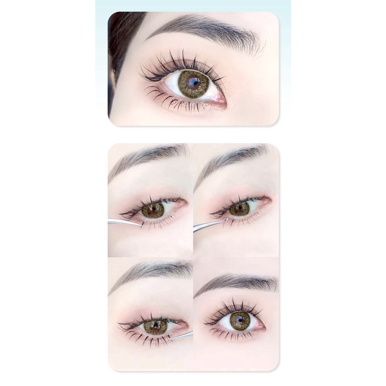 [JUNG] Hộp lông mi giả tự nhiên lông mi dưới X