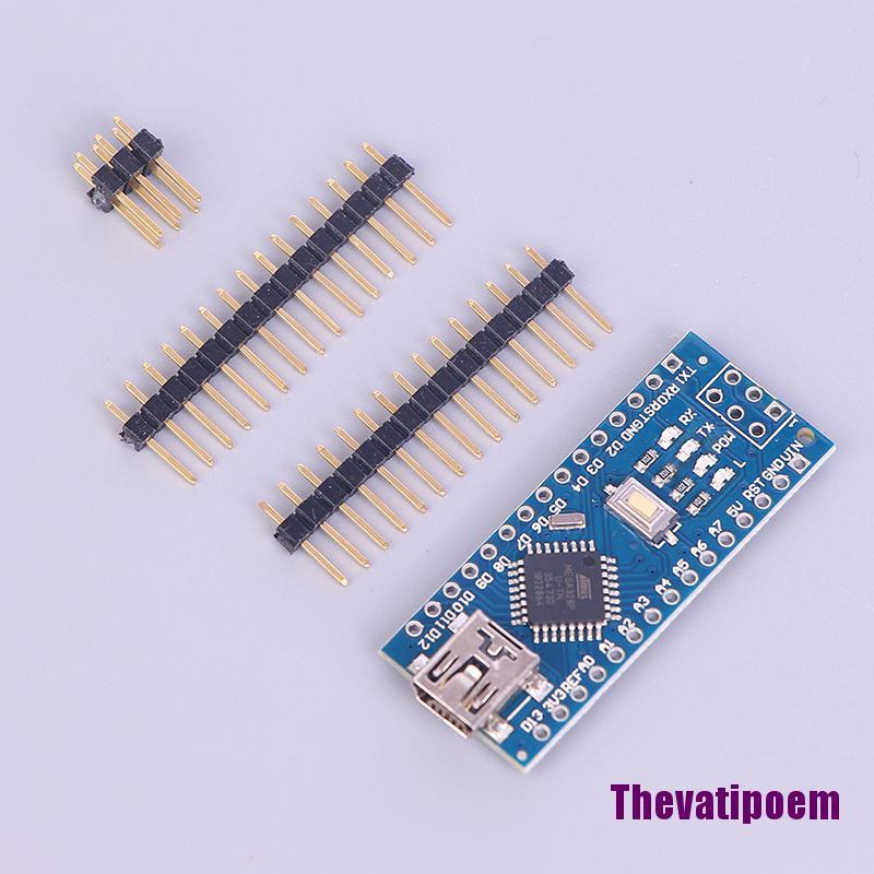 Bảng Mạch Điều Khiển Mini Usb Nano V3.0 Atmega328P Ch340G 5v 16m Cho Arduino