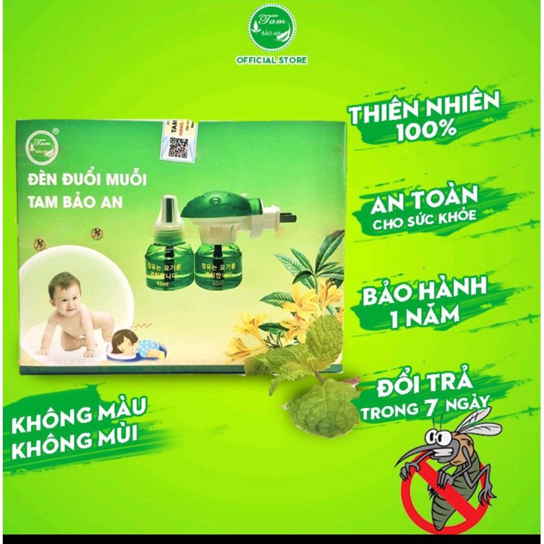 Tình dầu đèn đuổi muỗi ( Hàn Quốc)