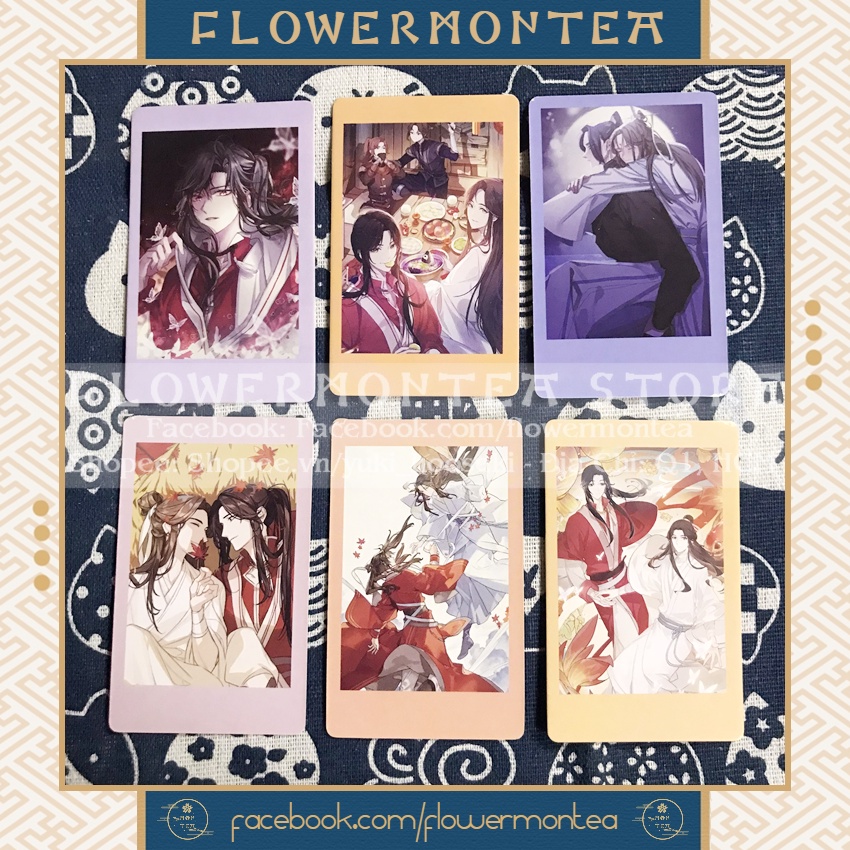 Set 15 Thẻ Hình | Polaroid Card - Thiên Quan Tứ Phúc 02