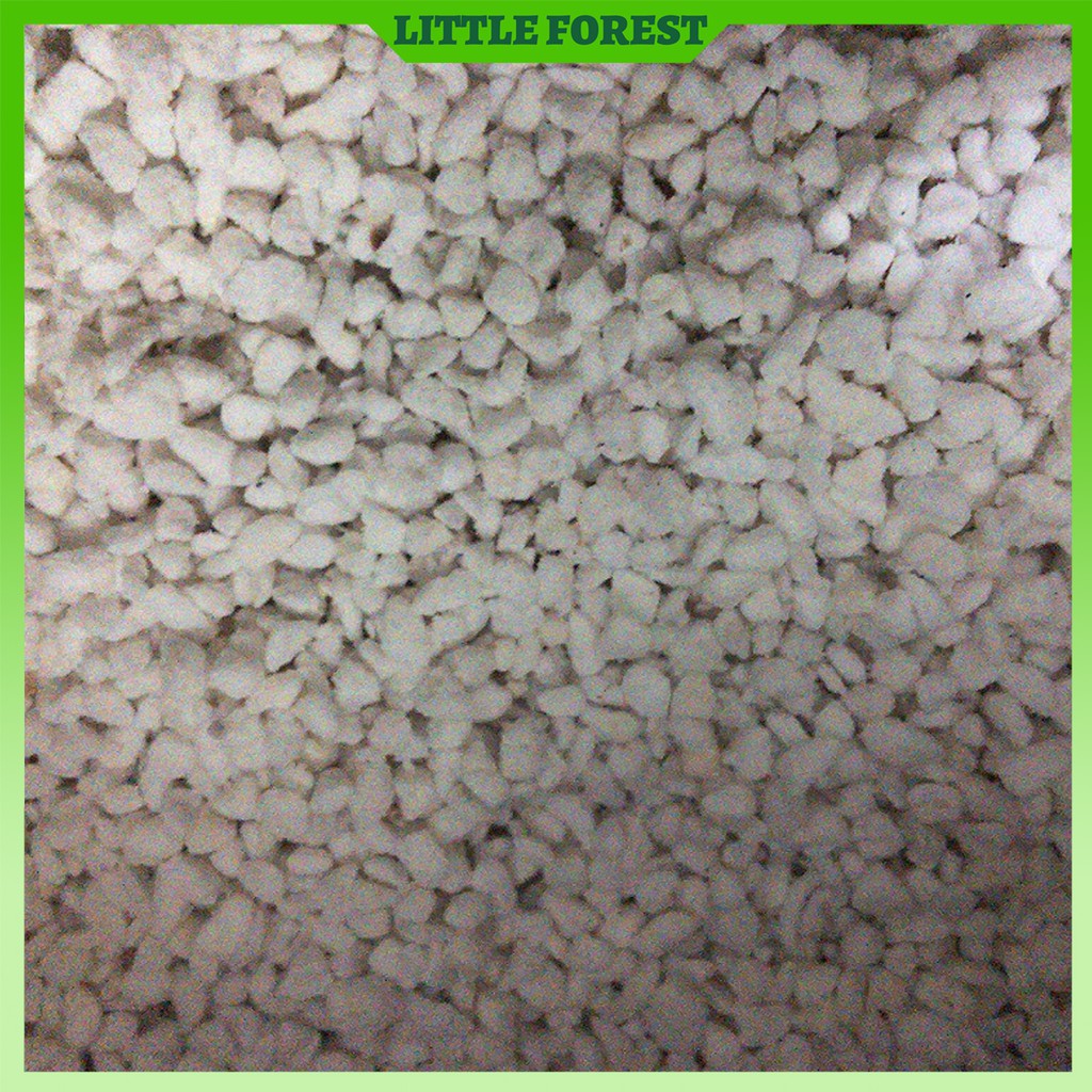 Đá perlite, đá trân châu để trộn 1-3kg giá thể trồng sen đá, xương rồng - Little Forest