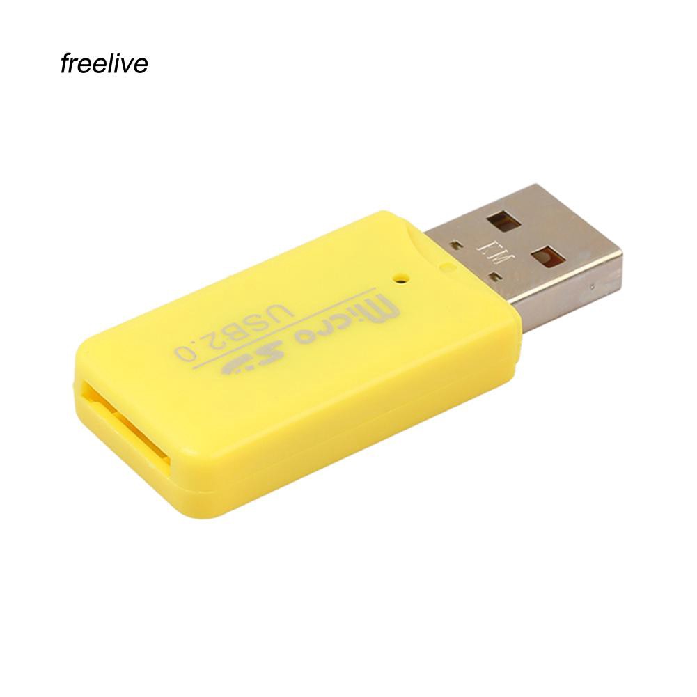 Đầu đọc thẻ nhớ mini USB 2.0 Micro SD TF T-Flash