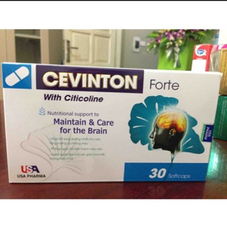 CEVINTON FORTE bổ sung dưỡng chất, tăng cường lưu thông máu não
