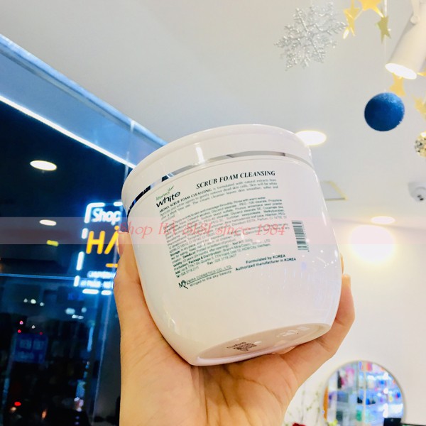 Tắm tẩy tế bào chết AROMA - White Body Scrub Cleansing 300g