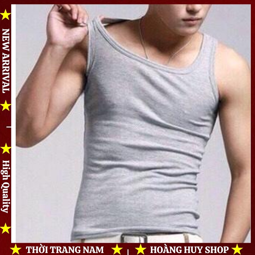 Áo TankTop Nam H&H-TY1 Áo Thun 3 Lỗ Thể Thao Năng Động Cho Nam