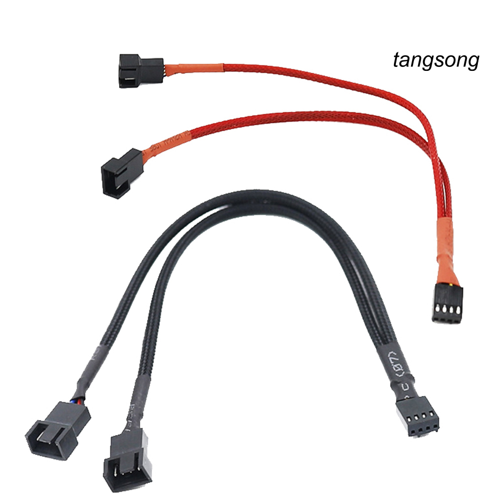 Cáp Chia Nguồn Ts-27Cm 4pin Pwm Dành Cho Cpu Vỏ Máy Tính