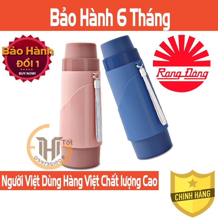 Bình giữ nhiệt, phích giữ nhiệt dựng nước nóng/lạnh đến 24h dung tích 0.45 lít Rạng Đông RD 04528N2