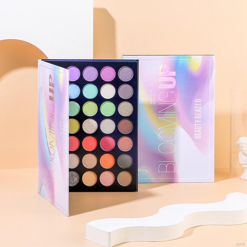 [EXO] Beauty Glazed 35 Colors Eyeshadow Palette Matte Shimmer Waterproof Eye Shadow Cosmetics Best Gifts