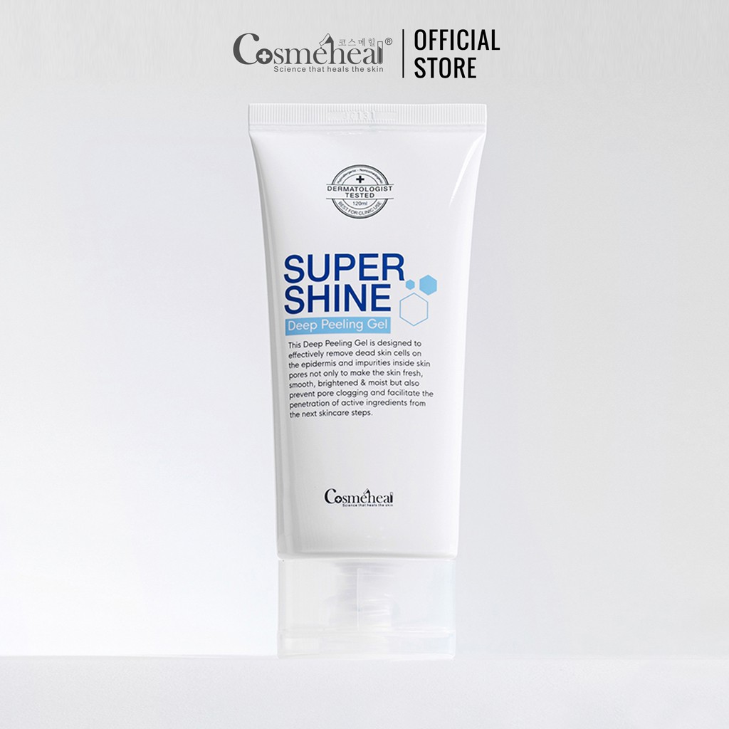 Gel Tẩy Tế Bào Chết Dạng Cuộn COSMEHEAL Supershine Deep Peeling Gel (120ml)