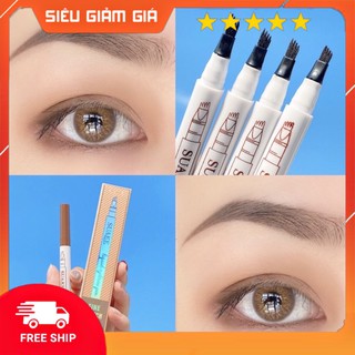 Bút chì kẻ chân mày 4d phẩy sợi dạng nước