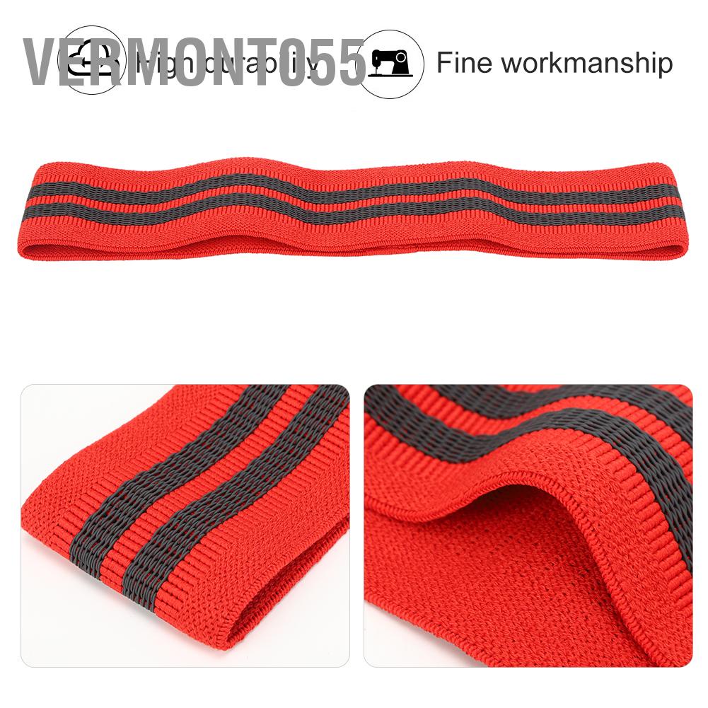 Vermont055 Resistance Belt Latex Antiskid Elasticity Fitness Deep Squat Yoga Stretch Pull Strap Equipment for Legs Butt