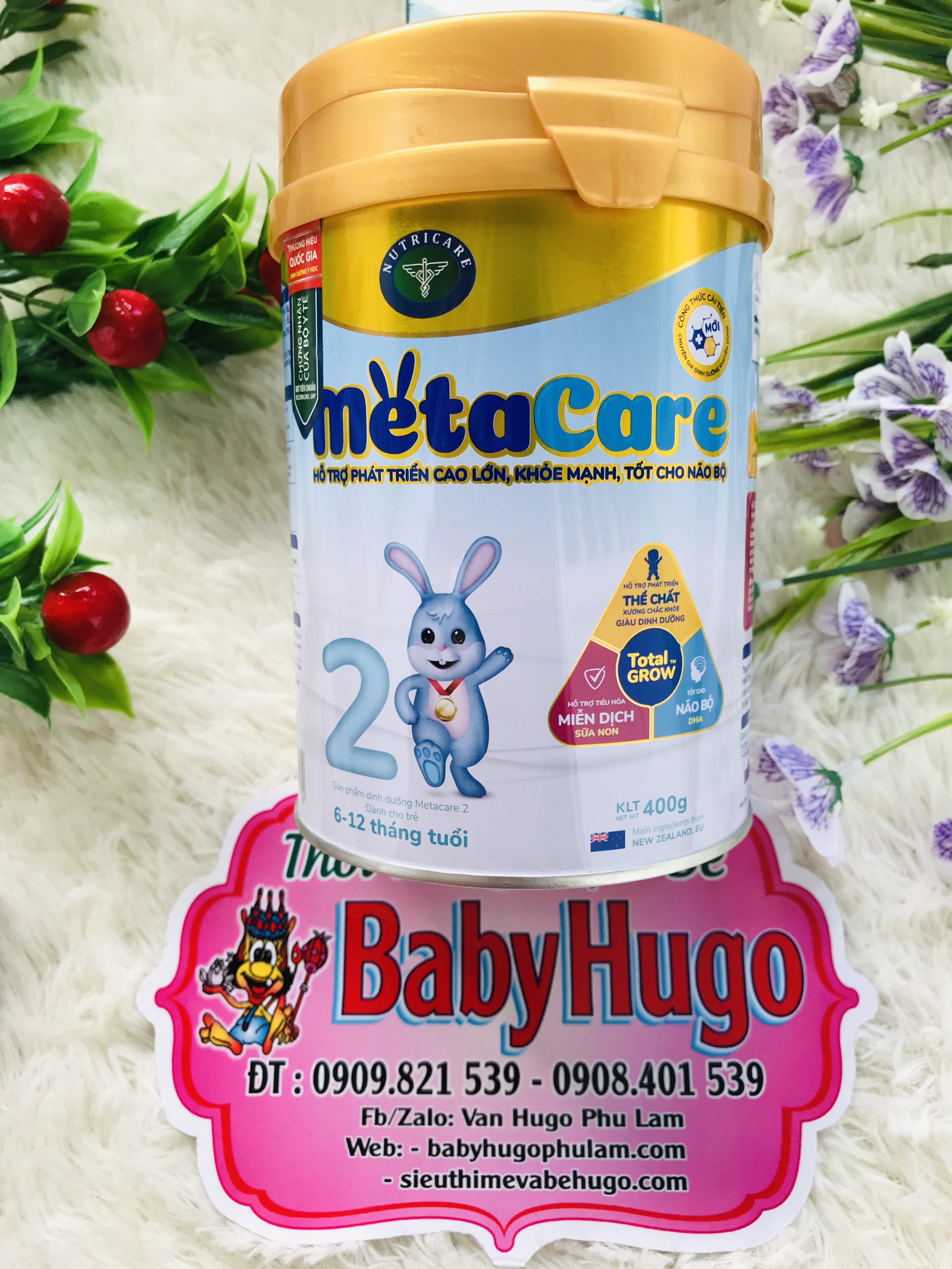 [DATE MỚI]Sữa Nutricare MetaCare Số 2 Hộp 400g