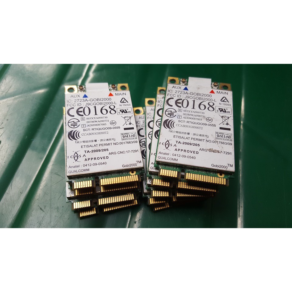Card wwan 3g Module Qualcomm Gobi2000 60y3263 60y3183 dùng cho laptop Thinkpad X201 T410 W510 | BigBuy360 - bigbuy360.vn