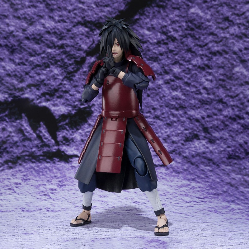 BANDAI Mô Hình Nhân Vật Madara Uchiha Anime Naruto Bằng PVC 15.5 KW94