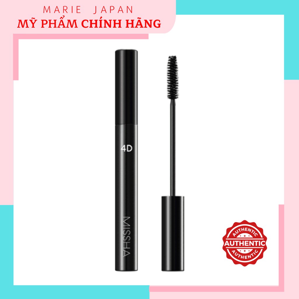 Mascara Dài Dày Mi Không Lem The Style 4D Missha Hàn Quốc