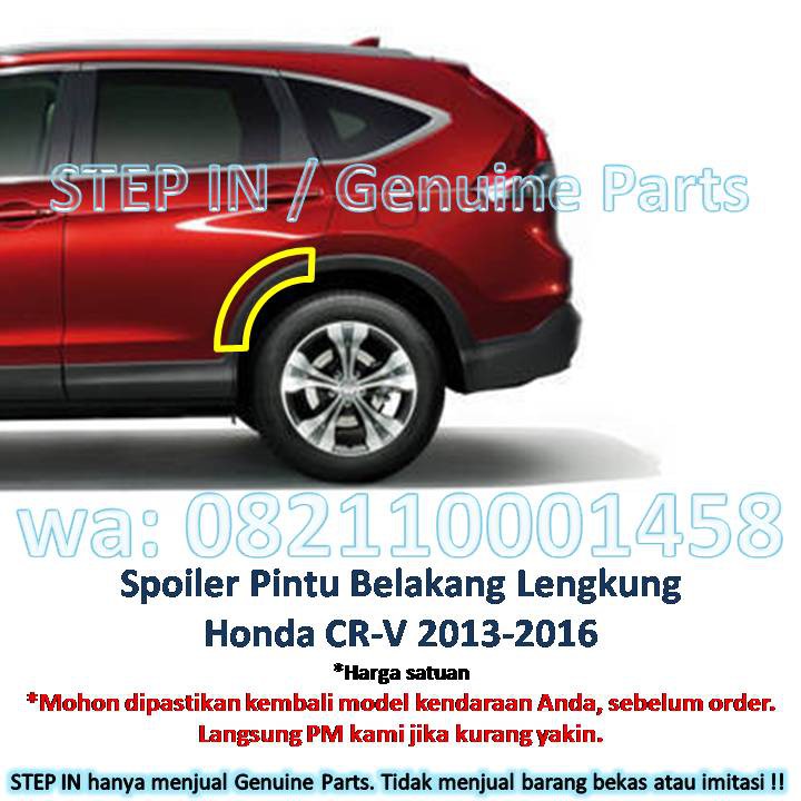 Cánh Lướt Gió Gắn Cửa Sau Xe Hơi Honda Cr-V Crv 2013 2014 2015 2016 2017 Mới