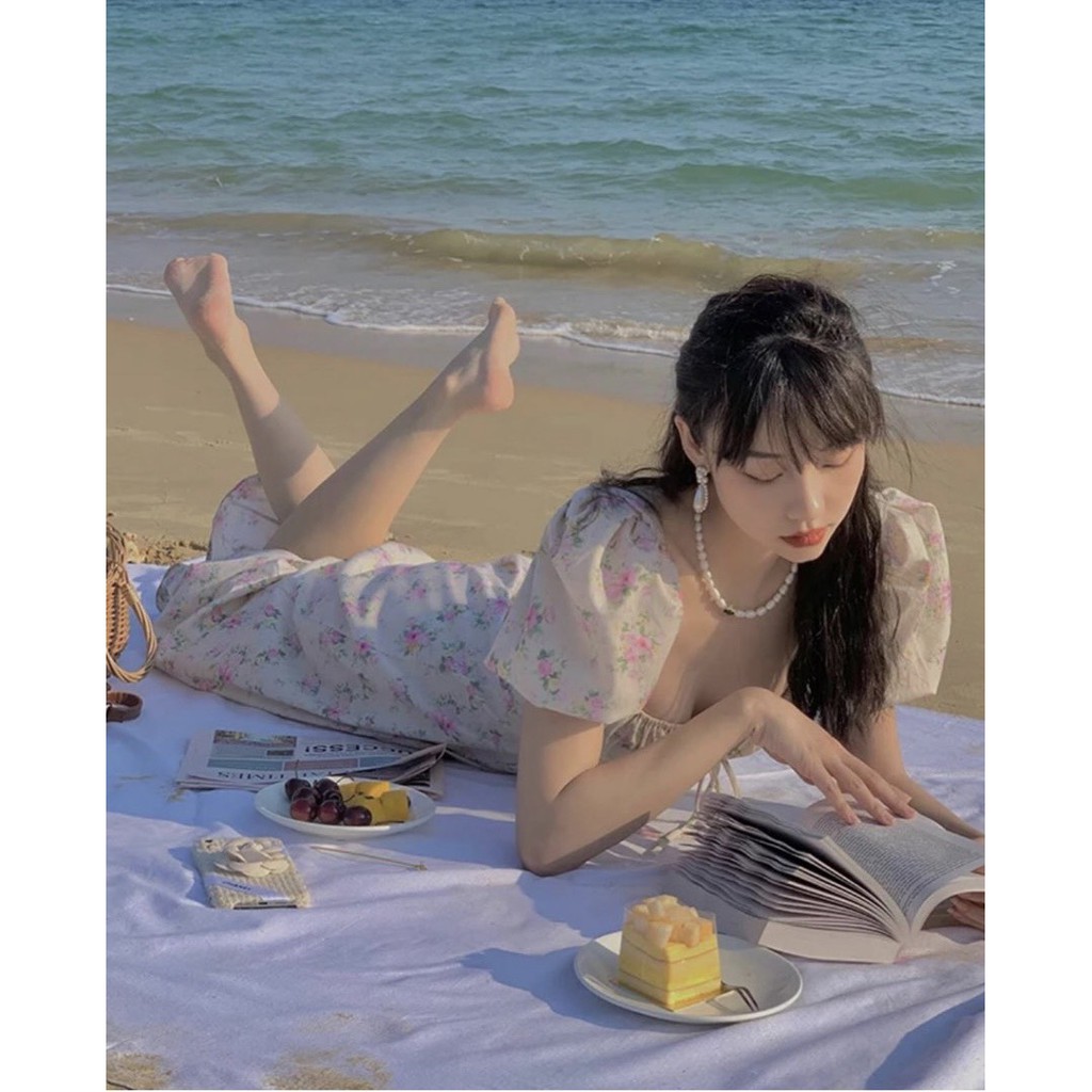 Đầm voan mùa hè, đầm đẹp cho phái nữ, phong cách nữ tính, hàng đẹp may kỹ chuẩn bán shop, phom dưới 52kg | BigBuy360 - bigbuy360.vn