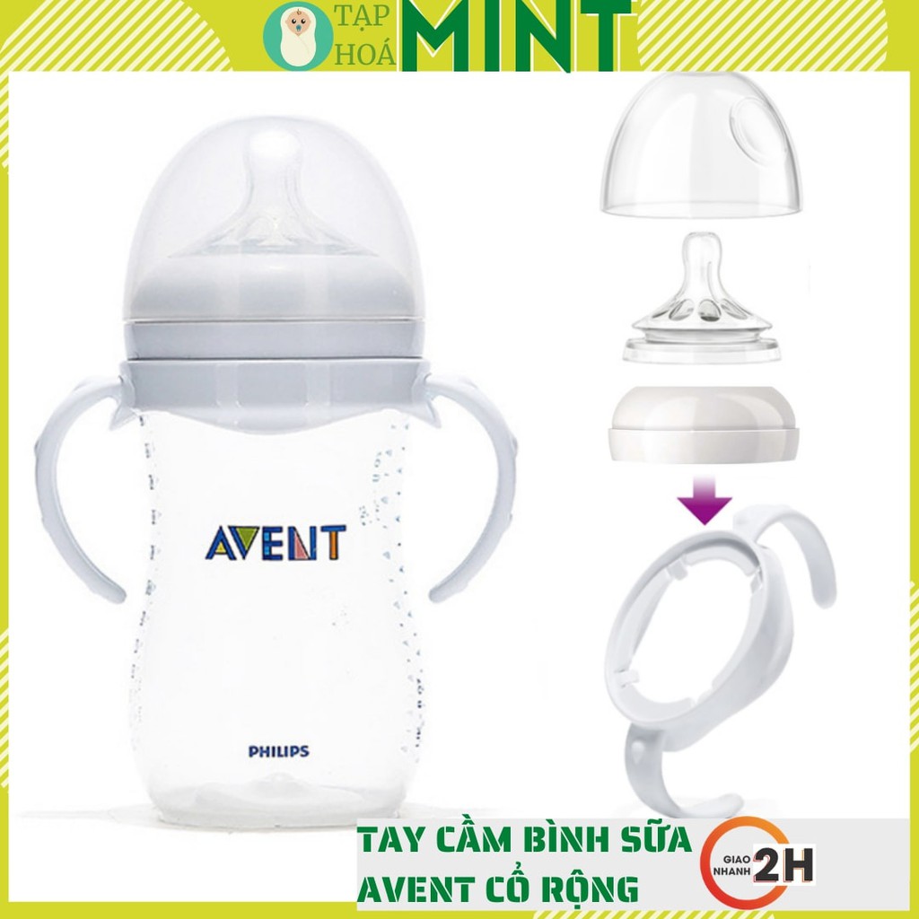 Tay Cầm Bình Sữa Avent Natural Cổ Rộng