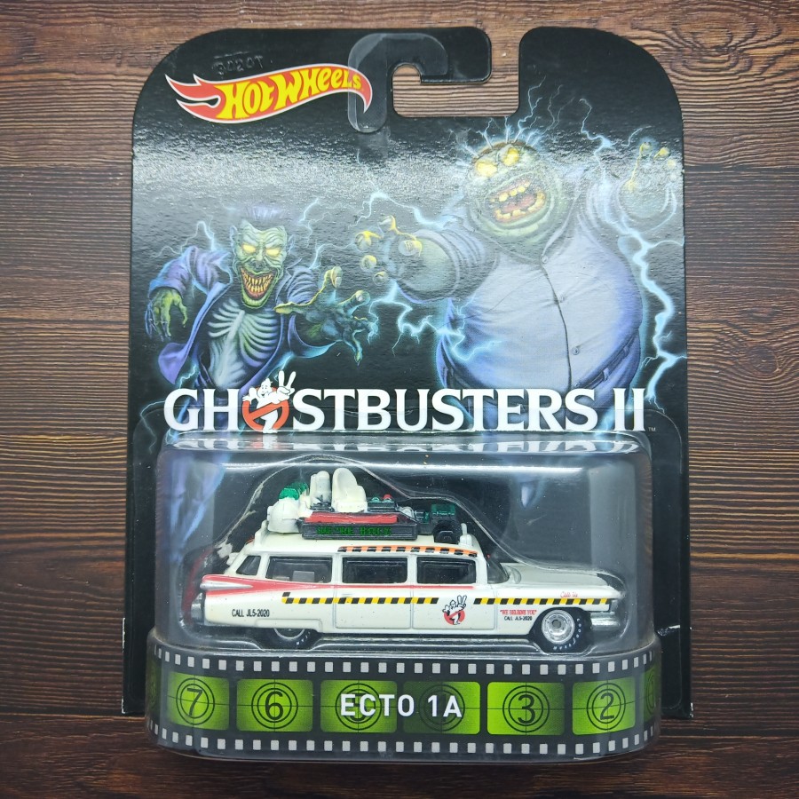 HOT WHEELS Bộ 2 con quay đồ chơi 1A GHOSTBUSTERS
