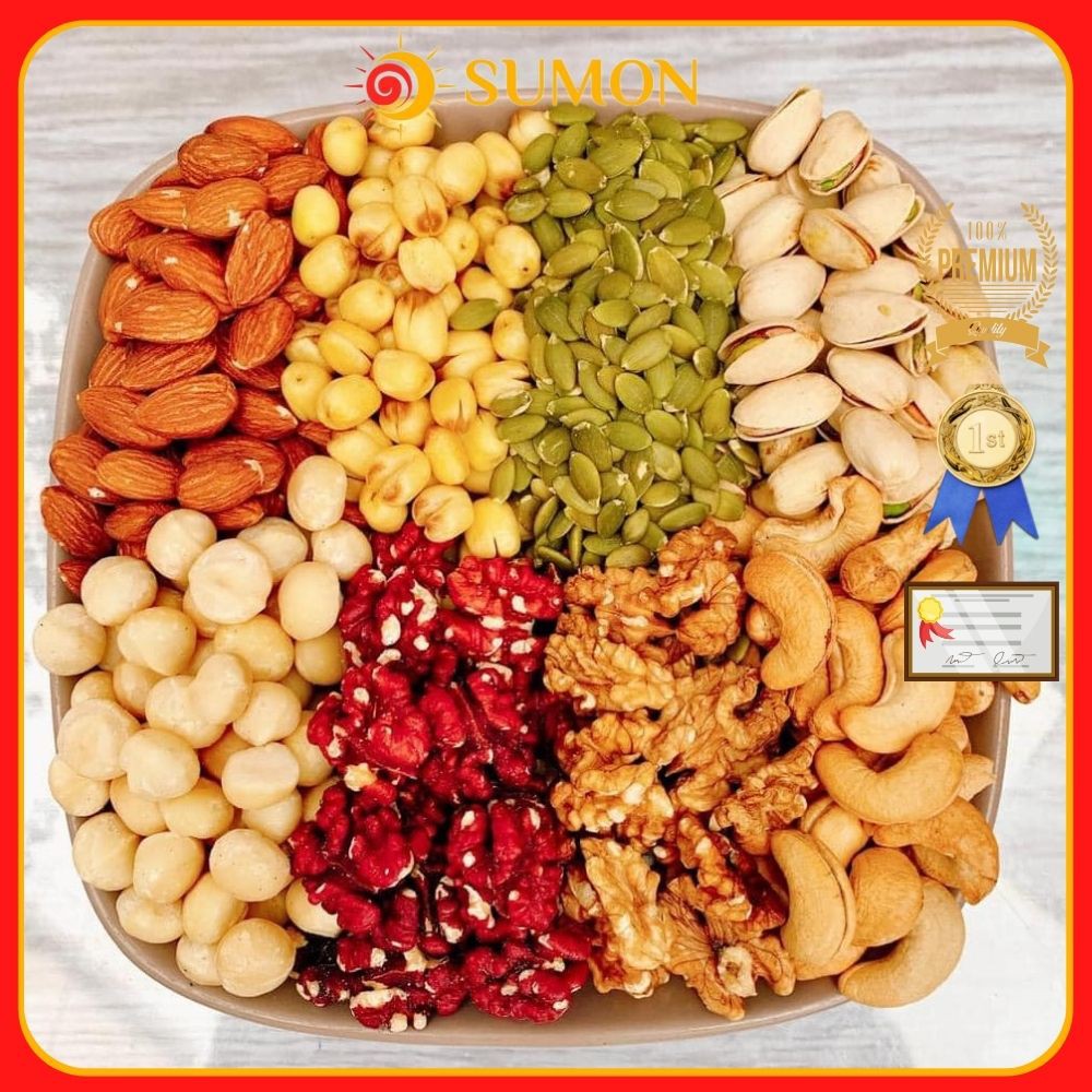 Granola ăn kiêng SUMON granola không đường MS014 hộp 500 gram