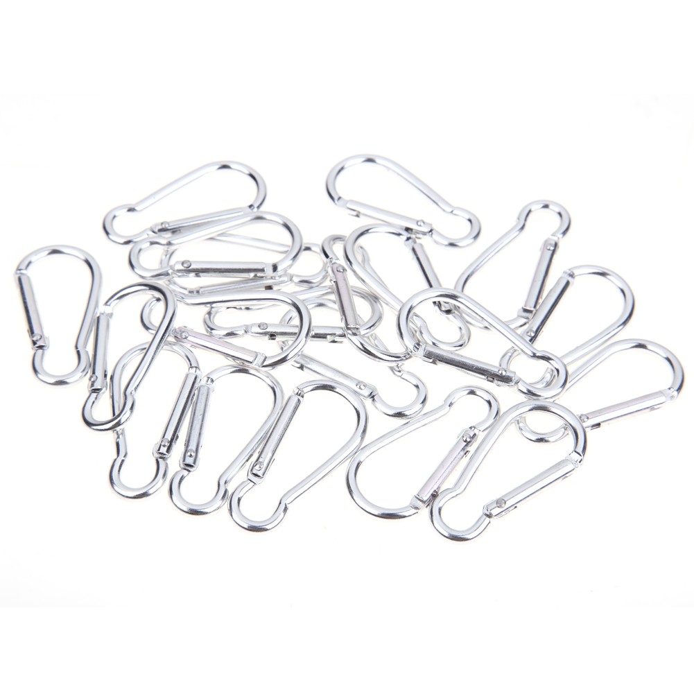 Set 20 Móc Khóa Hợp Kim Nhôm Tiện Dụng