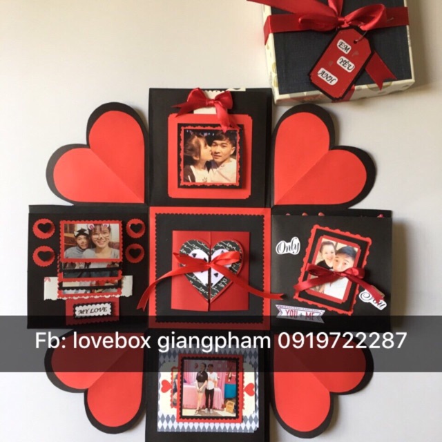 Hộp love box không ảnh