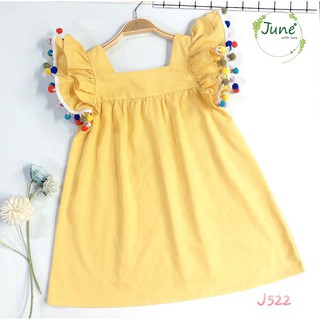 Áo đầm cánh tiên cho bé gái  ( june with love)