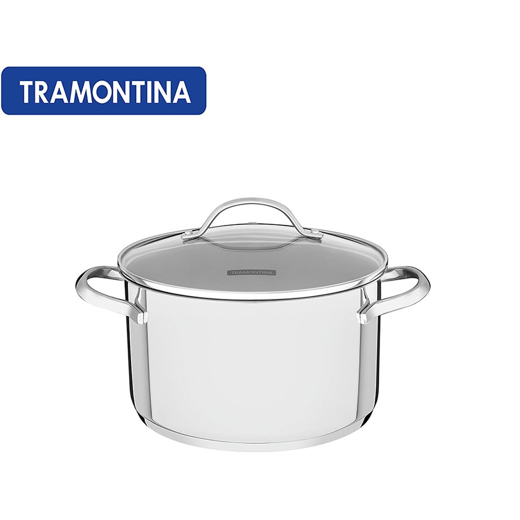 Nồi Inox Sâu đáy từ Tramontina Una 24cm - 6.1L